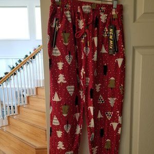 NWT Christmas Joggers One Size Fits All